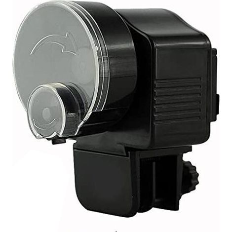 Distributeur Automatique De Nourriture Pour Aquarium - Fonction Horloge Programmable - Compatible Avec Aquariums Et Bassins À Tortues - 1 Pièce (1/5)