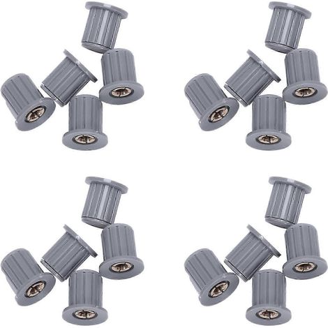 20 axes de potentiomètre avec boutons de commande de potentiomètre de 4 mm de diamètre intérieur (1/5)