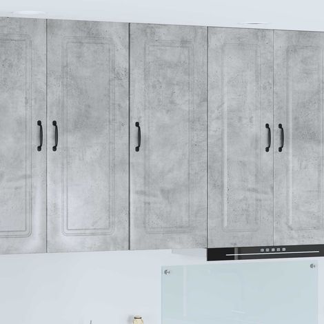 Küchenschrank Kalmar Beton Grau 40 x 31 x 100 cm Holzwerkstoff