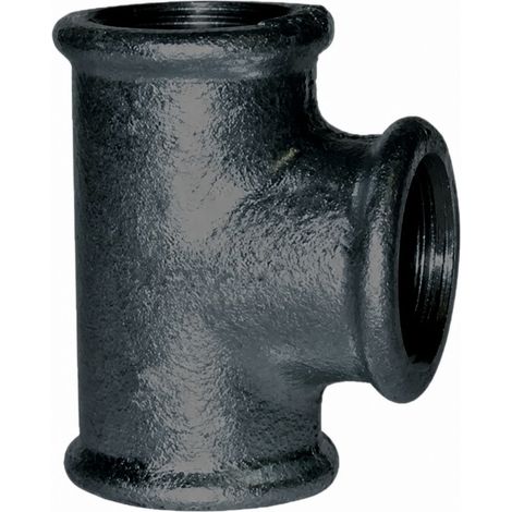 Gleiches T-Stück schwarz 20x27 weiblich