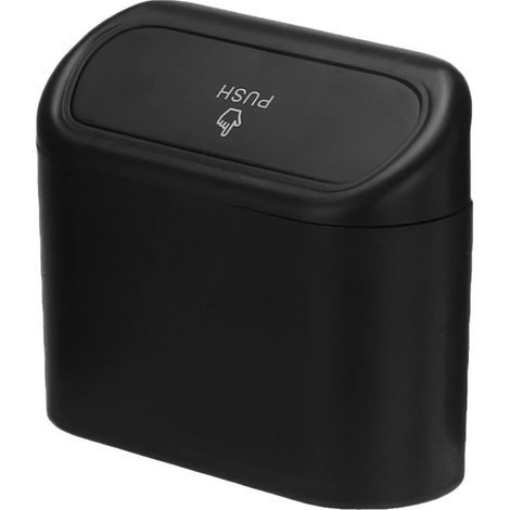 Poubelle de voiture, design compact, facile à nettoyer, 1pc (1/2)