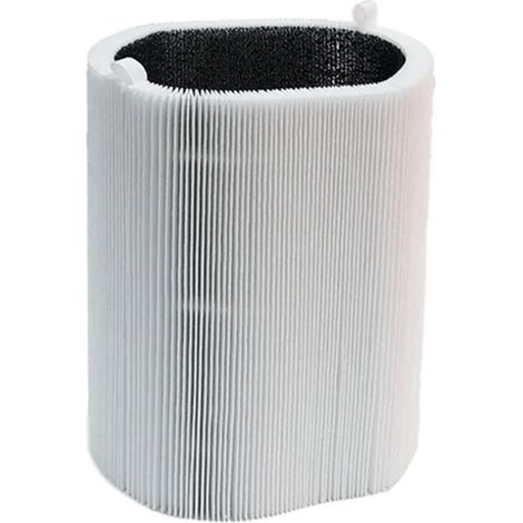 (1 pièce) Filtre à charbon actif de rechange compatible avec le purificateur d'air Blueair Blue Pure 411, 411+ et 3210 (1/4)