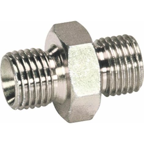 Raccord de jonction Mâle/Mâle 3/8" à visser (Lot de 4)