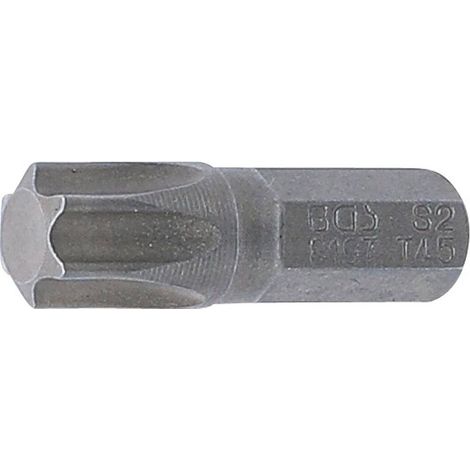 Embout Torx T45 6,3 mm (1/4) - L. 25 mm - Précision et Durabilité, Acier, Pro - D-Work