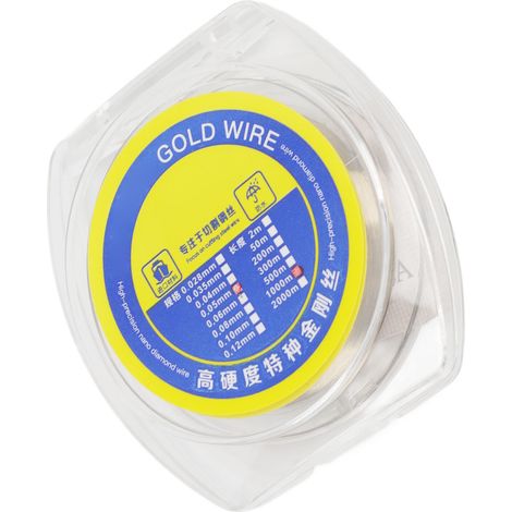 Fil de découpe écran LCD en acier allié tungstène, fil incisif pour coupe rapide et propre, diamètre 0,05 mm, longueur 1000 m. (1/5)