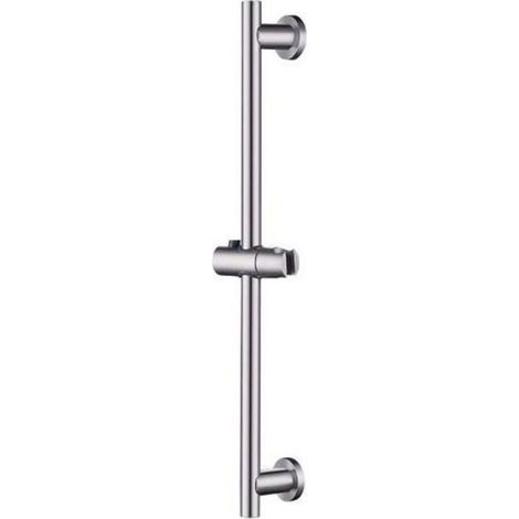 Barre De Douche Portable - Hauteur Réglable 60 À 100 Cm - Charge Max 70 Kg - Aluminium Et Acier Inoxydable 304 - Pour Salle De Bain Et Voyage - 1 Pièce (1/4)