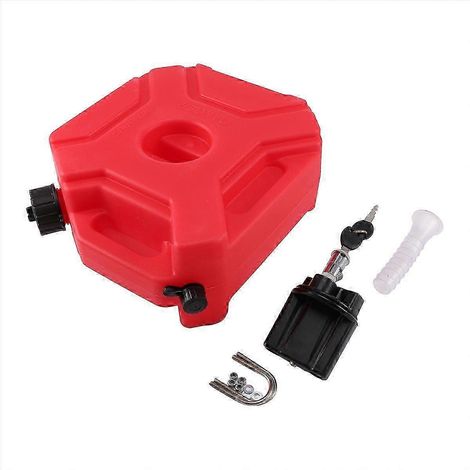 bidon d'essence en plastique de 5 litres pour voiture ou moto (1/5)