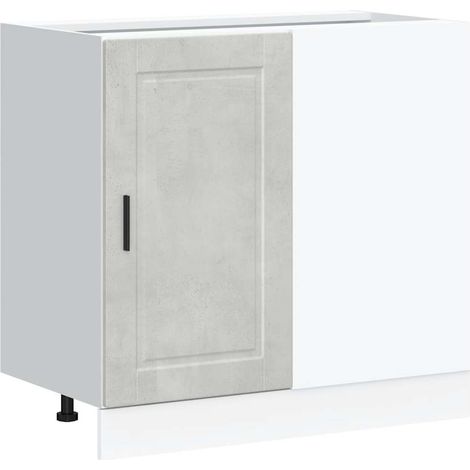 Maison Exclusive - Base da Cucina Porto Grigio Cemento in Legno Multistrato