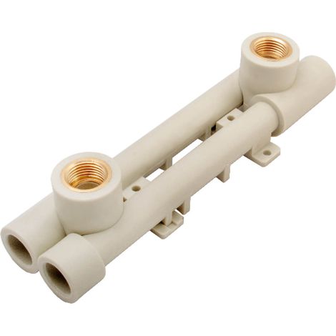 Kit di fissaggio a parete IDMAR in PP-R con filettatura interna 20x1/2 PPRKNGW020X1/2.1010