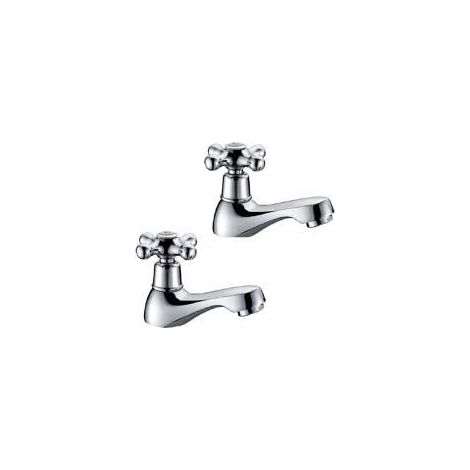 GRIFO BIMANDO DE ÉPOCA  SERIE LUXEMBURGO PARA LAVABO JUEGO DE 2 GRIFOS (1/2)