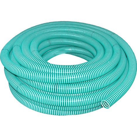 Rotolo di tubo flessibile per acqua in PVC da 30 m con bobina da 2 pollici, interno 64 mm, esterno 73 mm, aspirazione e scarico