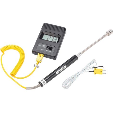 Digitales LCD-Thermometer mit Typ-K-Thermoelement-Sensorsonde (1/5)