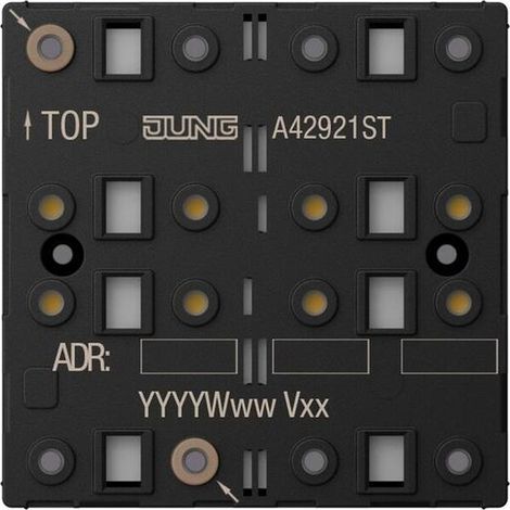 Jung KNX Tastsensor-Modul Universal, 2fach, F40, Secure, Serie AS/A A 4292 1ST