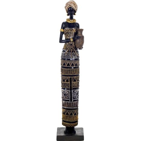 Figurine africaine porteuse deau 56,5 cm (1/5)