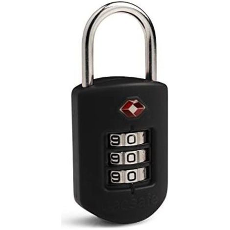 Pacsafe Prosafe 1000 TSA Combination Lock Candado para Equipaje, 8 cm, Black 100