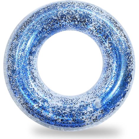 70/90cm Paillettes Bouée Piscine Gonflable Enfant Adultes,Bouée de Natation,Anneau de Natation Gonflable,PVC Bouée Piscine pour Adolescents Garçons Filles Les Fêtes D'été sur La Plage et La Piscine (1/5)