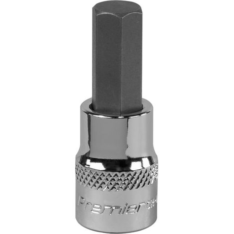 Sealey SBH013 Premier Hex Socket Bit 3/8""Sq Drive 10mm