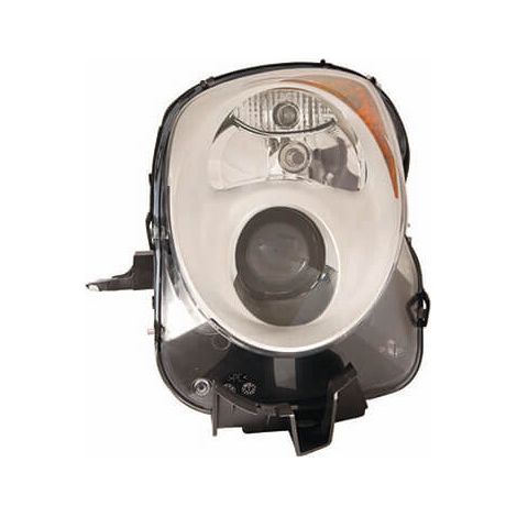 Phare avant gauche chromé H7/H7 Alfa Romeo Mito depuis 2008