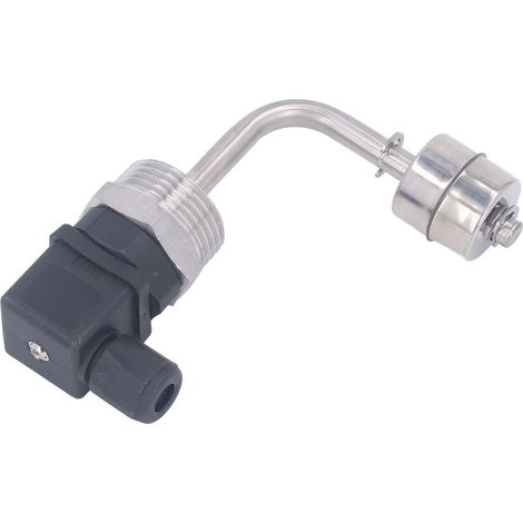 Interrupteur à flotteur niveau d'eau, contrôleur de niveau liquide capteur AC DC 0‑110V pour réservoir essence solaire, raccord fileté femelle DN25 (1/5)