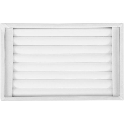 Anneau présentoir bijoux mode support organisateur vitrine blanc (1/5)