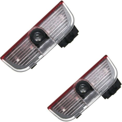 CREA 2 pièces Led porte bienvenue voyant d'avertissement projecteur Laser fantôme ombre Logo lumière pour Skoda Superb 2009 2010 2011 2012 2013 2014 2015 (1/5)
