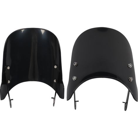 Pare-brise de moto élégant, protection robuste, pare-brise avant haute résistance pour XSR 900 noir (1/5)