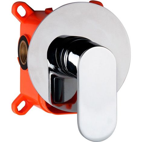 Mitigeur de douche encastré unidirectionnel, complet (1/2)
