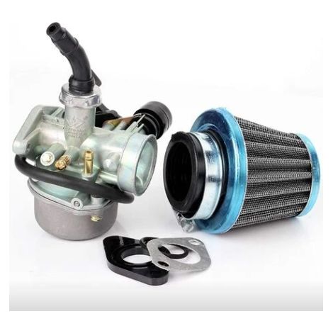 Accessori per ATV da 70cc, 90cc e 110cc: carburatore PZ19 con filtro dell'aria (1/2)