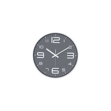Orologio da parete da 12 pollici, elegante, moderno, silenzioso, senza ticchettio, con movimento al quarzo, alimentato a batteria, design rotondo decorativo per casa/ufficio/cucina/camera da letto/sog