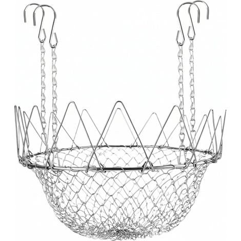 Rehausseur de plante ajustable, insert jardinière, rehausseurs plantes en métal (1/5)