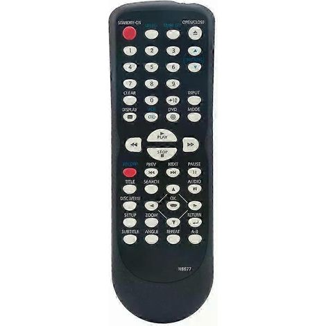 Nouvelle télécommande NB677 pour magnétoscope DVD Magnavox DV220MW9 CDV220MW9 DVD3315V/F7A (1/5)