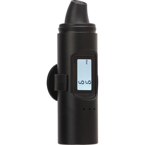 éthylotest portable numérique avec écran noir en anglais, pour une utilisation professionnelle et domestique. (1/5)