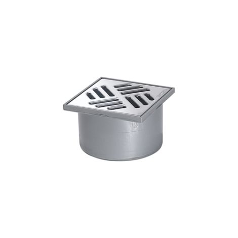 -Aufsatzstück Schlitzrost, V2A, 130 x 130 mm, K 3 (1/2)