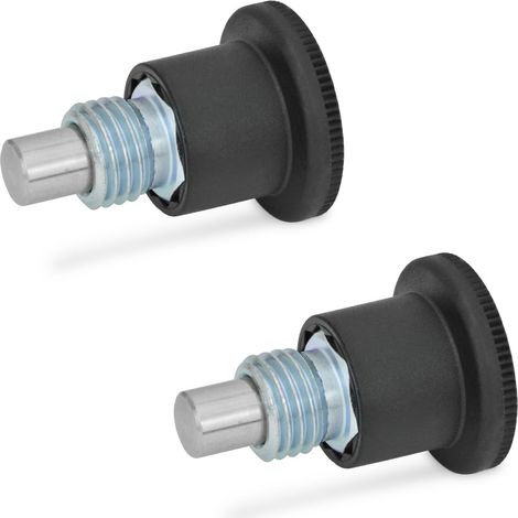 Boulon de rechange Petit modèle, noir, 10-M16X1, 5-B 6-8-M16 (1/4)