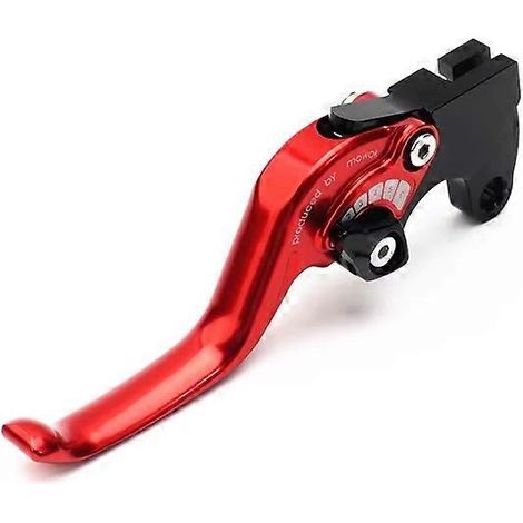 Convient aux modèles Kawasaki, Honda, Suzuki, Yamaha, Wuji, Huanglong, Qianjiang, Ducati, embrayage court athlétique à deux doigts modifié (embrayage simple rouge) (1/5)