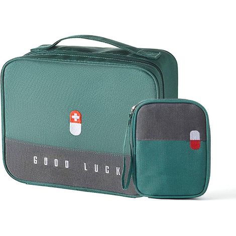 (vert 2pcs) Bote De Rangement Pour Linge Mdical, Bote De Rangement Portable Pour Couches, Organisateur Multifonctionnel, 25x20x13.5cm (1/5)