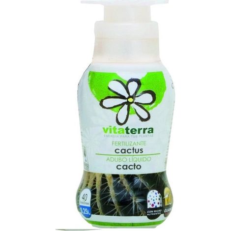Engrais liquide de vice pour cactus, 250 ml