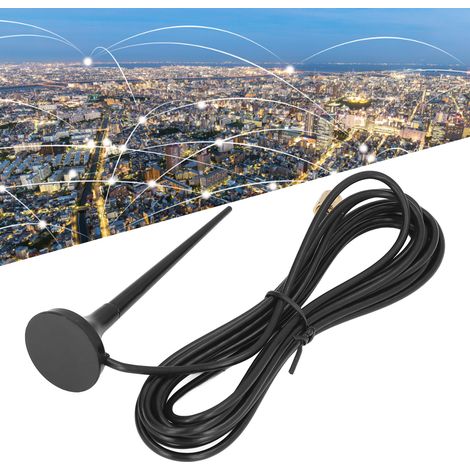 Module GSM, petite antenne à ventouse, antenne omnidirectionnelle extérieure, base magnétique, antenne étanche, connecteur SMA mâle (1/5)