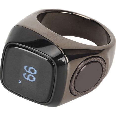 Bague de comptage électronique 22 mm avec affichage numérique 12,5 mm (0,49 pouce), boîtier de rangement et de chargement inclus. (1/5)