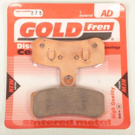 Plaquette de frein Gold Fren pour Moto Harley Davidson 1584 FXSTB (1/3)