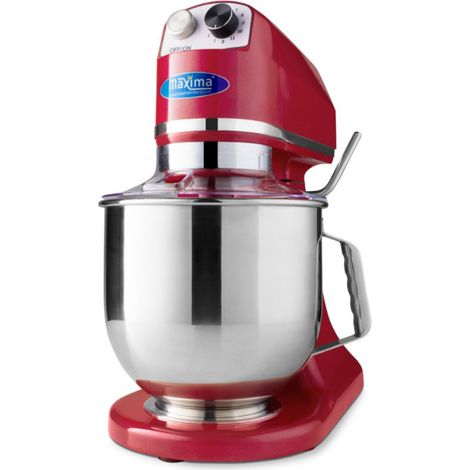 Mixer planétaire professionnel 7 L - 11 vitesses, 2 kg de pâte - Framboise