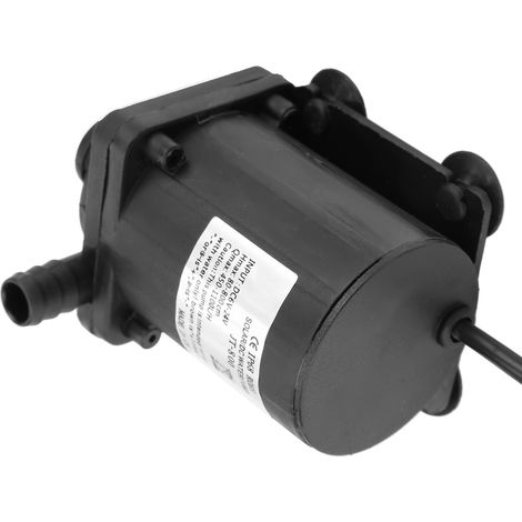 Mini pompe à eau CC sans balais pour chauffe-eau solaire 24 V -40 °C 100 °C (1/5)