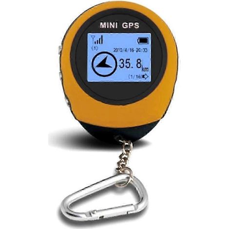GPS portable haute précision par satellite avec coordonnées, boussole, altimètre, navigateur, pour sports de plein air, randonnée et suivi B (1/5)