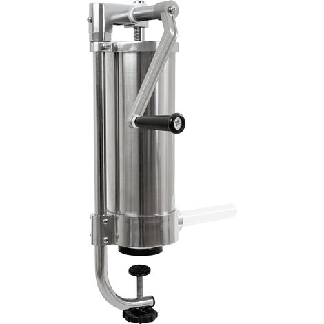 Zelsius Wurstfüllmaschine, 3 L, Edelstahl Wurstfüller Tischbefestigung
