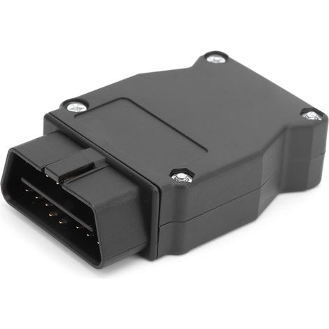 GARRYFIZH Adaptateur de prise OBD Ethernet vers câble de connecteur 2 ports, outil de diagnostic pour série F