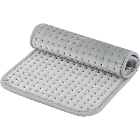670 Sous-lit chauffant super douillet, 43 x 84 cm, dormir sur un nuage, arrêt automatique, protection anti-surchauffe, 4 niveaux de température, lavable, pour tous les matelas courants (1/4)