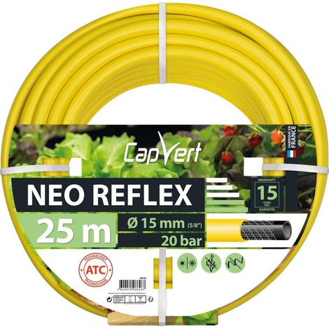 Tuyau d'arrosage Néo Reflex Diamètre 15 mm - Longueur 25 m - Cap Vert (1/4)