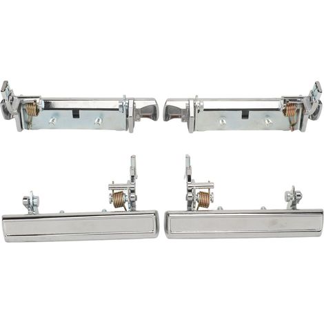 ZJchao Automotive Außentürgriffe, Autotürgriff 2 Stück ABS Metall Chrom-Finish Außengriffe 28852828 für Caprice 1971 bis 1976. (1/5)