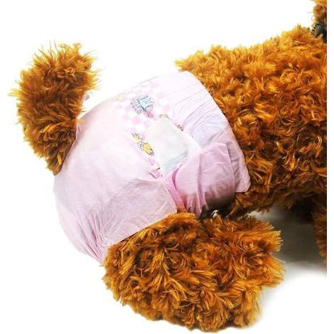 Dog Disposable Sanitary Pants Diapers Size (XXS-m) (S 16count(13"-17")) (1/5)