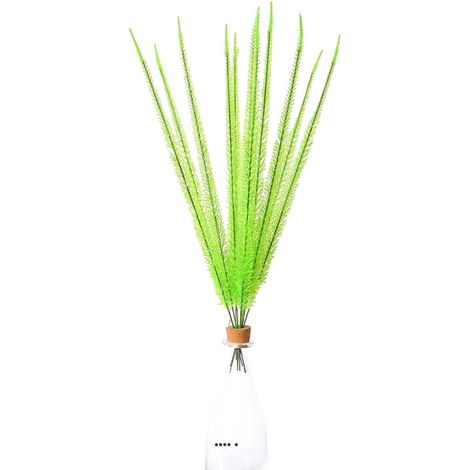 Corail en piquets X12 Vert H 52 cm plastique superbe en bouquet - couleur: Vert (1/3)